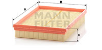 Ilmansuodatin MANN-FILTER C 2667/1