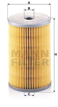 Polttoainesuodatin MANN-FILTER P 725 x