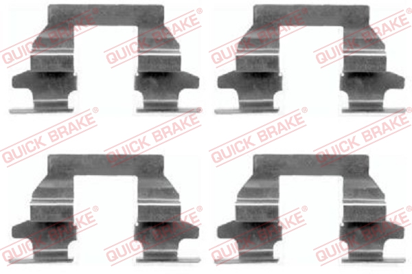 Tarvikesarja, jarrupala QUICK BRAKE 109-1625