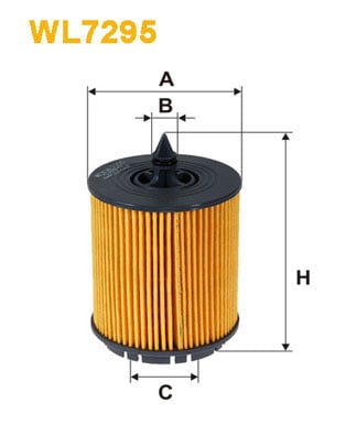 Öljynsuodatin WIX FILTERS WL7295