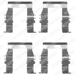 Tarvikesarja, jarrupala, Etuakseli, CITROËN,MITSUBISHI,PEUGEOT