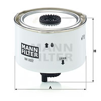 Polttoainesuodatin MANN-FILTER WK 8022 x