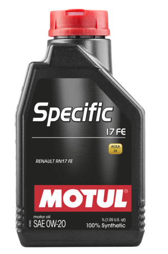 Moottoriöljy MOTUL SPECIFIC 17 FE 0W20 1L