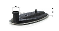 Hydrauliikkasuodatin, automaattivaihteisto MANN-FILTER H 182 KIT