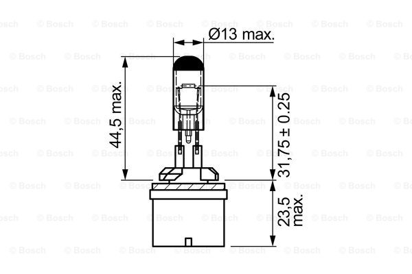Sumuvalopoltin BOSCH 1 987 302 024