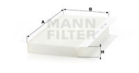 Raitisilmasuodatin MANN-FILTER CU 3567