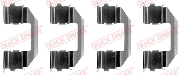 Tarvikesarja, jarrupala QUICK BRAKE 109-1258