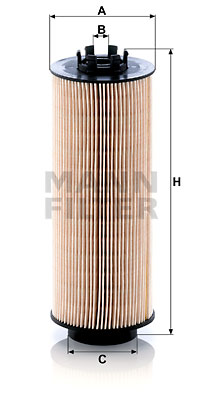 Polttoainesuodatin MANN-FILTER PU 966/2 x