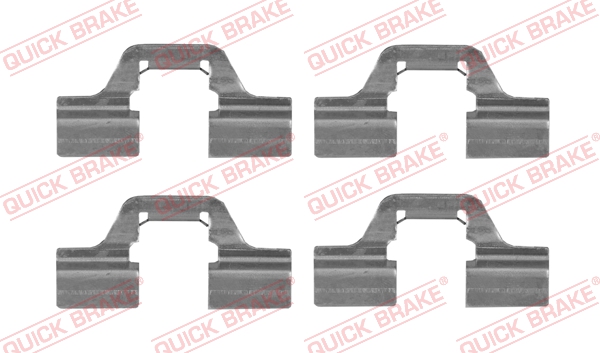 Tarvikesarja, jarrupala QUICK BRAKE 109-1749