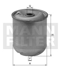Öljynsuodatin MANN-FILTER ZR 906 x