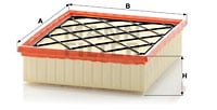 Ilmansuodatin MANN-FILTER C 24 137/1