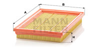 Ilmansuodatin MANN-FILTER C 2748