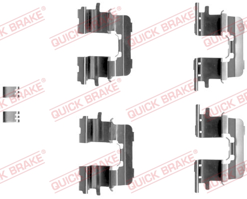 Tarvikesarja, jarrupala QUICK BRAKE 109-1290