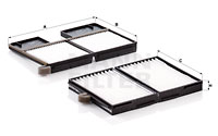Raitisilmasuodatin MANN-FILTER CU 21 001-2