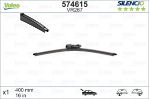 Pyyhkijänsulka, Takana, SEAT,SKODA,VW, 2K5955425A, 3J9955425, 3T9955425, 3V9955425, 5E5955425, 5E6955425, 5J9955425B, 5JA955425, 5JJ9554