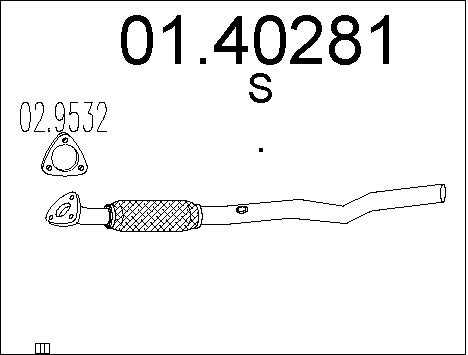Pakoputki MTS 01.40281