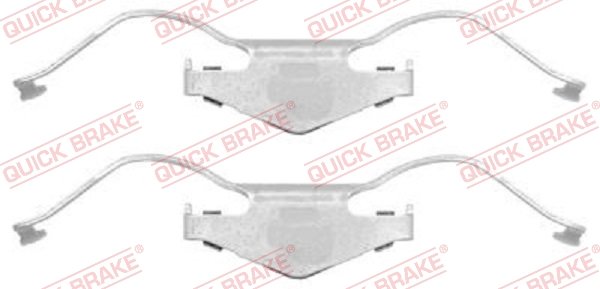 Tarvikesarja, jarrupala QUICK BRAKE 109-1297