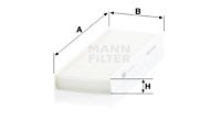 Raitisilmasuodatin MANN-FILTER CU 24 012-2