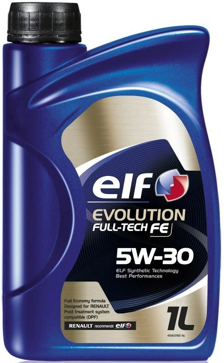 Moottoriöljy ELF EVO FULLTECH FE 5W30 1L