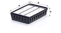 Ilmansuodatin, CITROËN C-CROSSER, C-CROSSER ENTERPRISE, MITSUBISHI ASX, LANCER VIII, LANCER Sportback VIII, OUTLANDER II, PEUGEOT 4007,