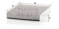 Raitisilmasuodatin MANN-FILTER CUK 2442