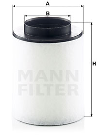 Ilmansuodatin MANN-FILTER C 17 023