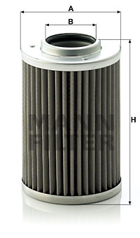 Hydrauliikkasuodatin, automaattivaihteisto MANN-FILTER H 710/1 z