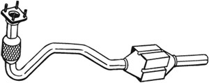 Katalysaattori, Edessä, FORD TRANSIT Buss, TRANSIT Flak/chassi, TRANSIT Skåp, 4042079, 4331047, 4346052, 4367308, 4411292, 4411295, 4447
