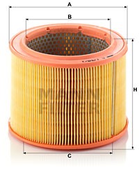 Ilmansuodatin, CITROËN,LADA,PEUGEOT,TALBOT, 1145 89, 1145-890, 1444 84, 1444 F5, 1444 VF, 1445 53, 1445 74, 1445 89, 1445 90, 2121-5110-