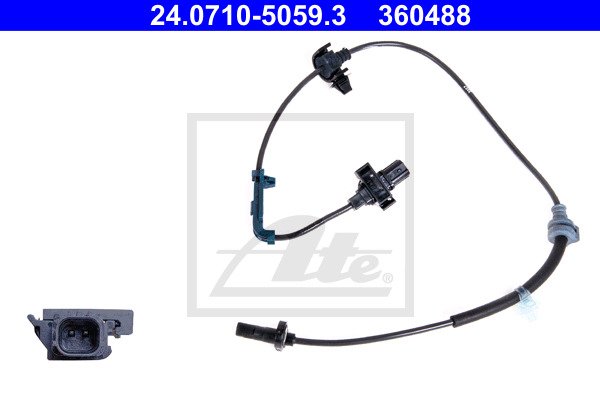 ABS-anturi ATE 24.0710-5059.3
