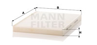 Raitisilmasuodatin MANN-FILTER CU 27 004