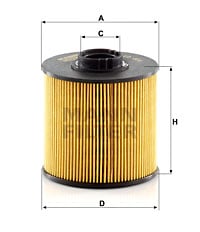 Polttoainesuodatin MANN-FILTER PU 10 004 z