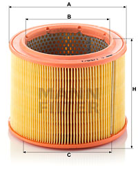Ilmansuodatin MANN-FILTER C 1760/1