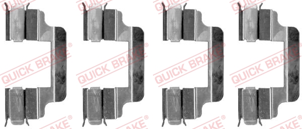 Tarvikesarja, jarrupala QUICK BRAKE 109-1230