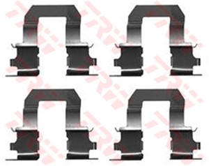 Tarvikesarja, jarrupala, Taka-akseli, TOYOTA COROLLA, COROLLA Compact, COROLLA Liftback, 04412-55000, 441255000