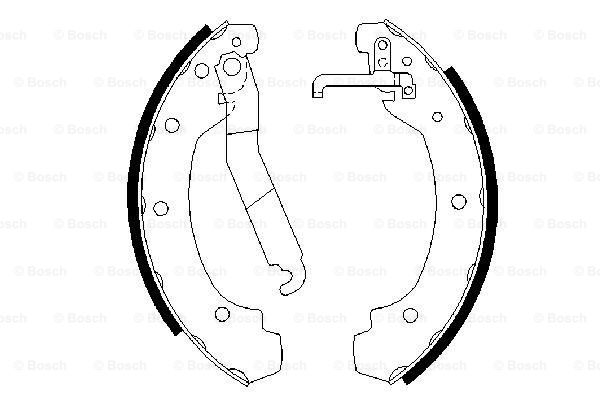 Jarrukenkäsarja BOSCH 0 986 487 389