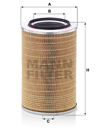 Ilmansuodatin MANN-FILTER C 24 508/1