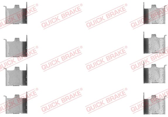 Tarvikesarja, jarrupala QUICK BRAKE 109-1132