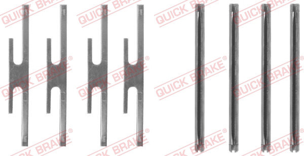 Tarvikesarja, jarrupala QUICK BRAKE 109-1072