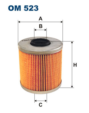 Öljynsuodatin FILTRON OM 523