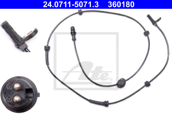 ABS-anturi ATE 24.0711-5071.3