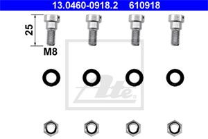 Tarvikesarja, jarrupala, Etuakseli, MERCEDES-BENZ MB Buss [631], MB Flak/chassi [631], MB Skåp [631], 631 420 00 82, A 631 420 00 82