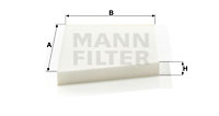 Raitisilmasuodatin MANN-FILTER CU 3461