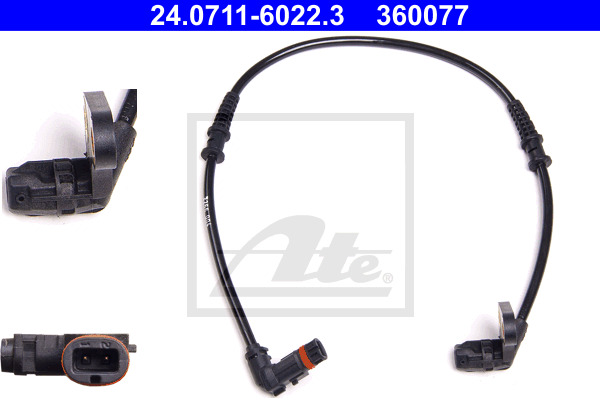 ABS-anturi ATE 24.0711-6022.3