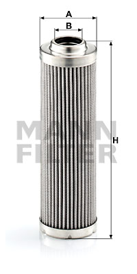 Suodatin, työhydrauliikka MANN-FILTER HD 512/2