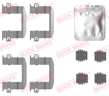 Tarvikesarja, jarrupala QUICK BRAKE 109-0132