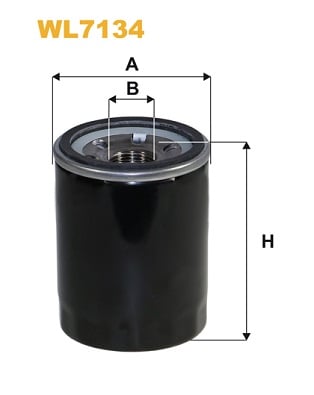 Öljynsuodatin WIX FILTERS WL7134