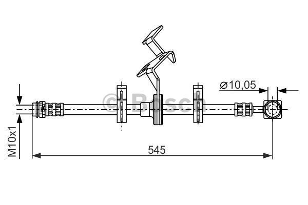 Jarruletku BOSCH 1 987 481 077