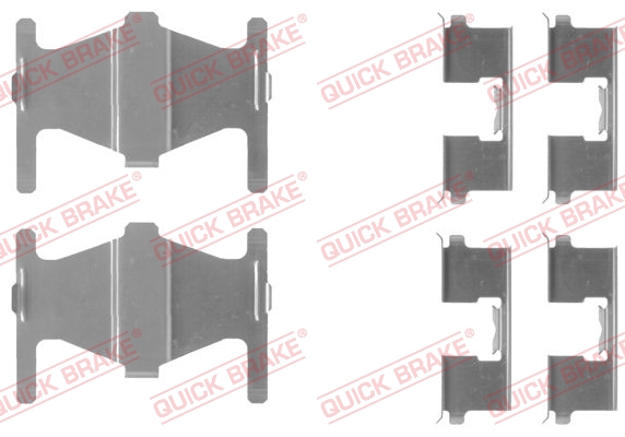 Tarvikesarja, jarrupala QUICK BRAKE 109-1204