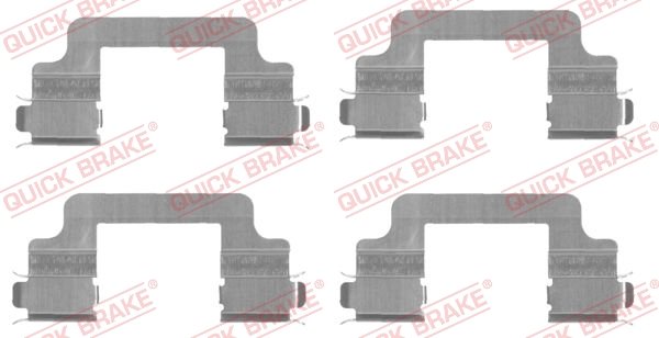 Tarvikesarja, jarrupala QUICK BRAKE 109-1727